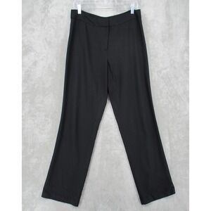 Eileen Fisher‎ Pants Womens Small Wool Blend Straight Leg Stretch All Season Zip